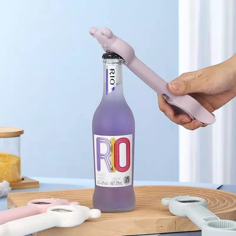 Cute 4 in 1 Multifunction Lid Remover, Stainless Steel Bottle Opener, Baer Unscrew Can opener, Jars Opener, Fridge Manual Lid Remover, Multifunctional Bottle Opener, 4 in 1 Lid Seal Remover, Water Bottle Opener for Women Cute 4 in 1 Multifunction Lid Remover, Stainless Steel Bottle Opener, Baer Unscrew Can opener, Jars Opener, Fridge Manual Lid Remover, Multifunctional Bottle Opener, 4 in 1 Lid Seal Remover, Water Bottle Opener for Women